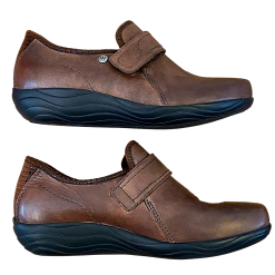 Wolky Desna Cognac Slip-On Shoe Women's Size EU37 US6-6.5 -Curriculum & Resources shop 3476139673