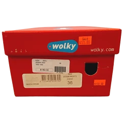 Wolky Desna Red Slip-On Shoe Women's Size EU36, EU40 US5.5-6, US8.5-9 -Curriculum & Resources shop 3476165045