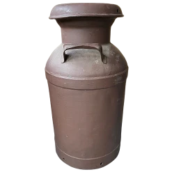 Metal Vintage Large Dairy Milk Can Presumed "Swift" -Curriculum & Resources shop 3495001235