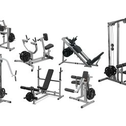 Body Solid Plate-Loaded Machine Set