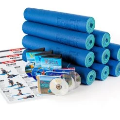 10-Student ClassPlus Yoga Mat Packs -Curriculum & Resources shop G 69827 ClassPlusYogaMatPacks Ecofit basic 10person