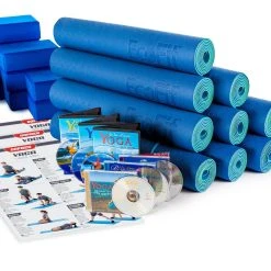 10-Student ClassPlus Yoga Mat Packs -Curriculum & Resources shop G 69837 ClassPlusYogaMatPacks Ecofit deluxe 10person