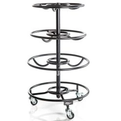 UltraFit 4-Shelf Rotating Medicine Ball Storage Rack