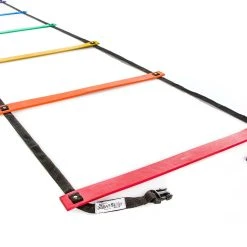 Rainbow Stay-N-Step Agility Ladders -Curriculum & Resources shop G 69491 SitNStepDbl 1