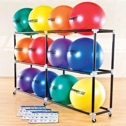 Rainbow UltraFit Pro Stability Balls 14 Rainbow UltraFit Pro Stability Balls -Curriculum & Resources shop G 70228 AntiBurststabilityBall12pkRNBW