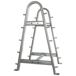 Rubber-Coated Fixed Barbell Storage Rack