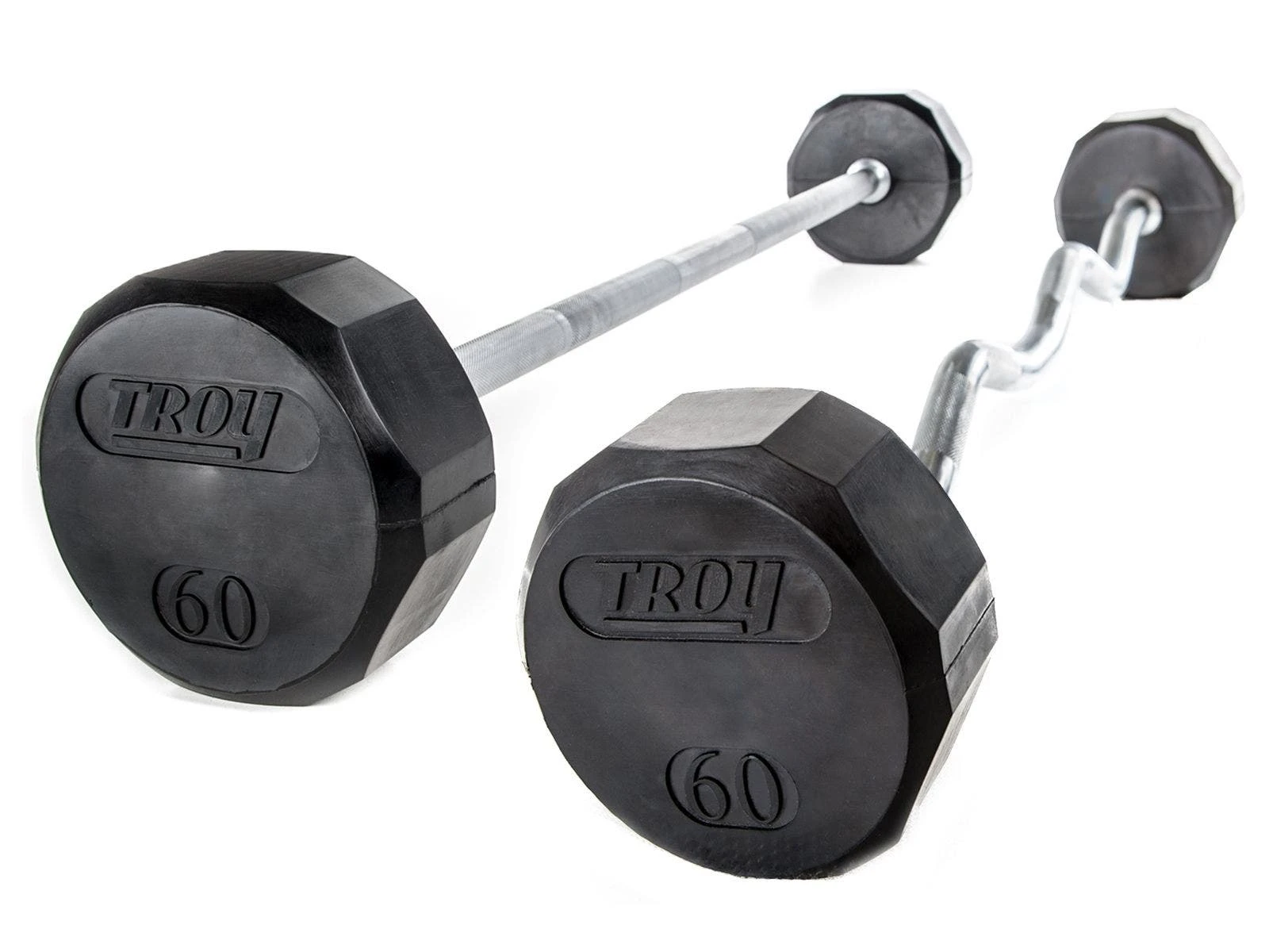 Troy Rubber-Coated Fixed Barbell Sets 7 Troy Rubber-Coated Fixed Barbell Sets - Image 7