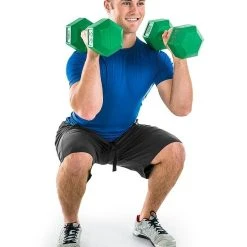 HexElite Rubber-Coated Color Dumbbells -Curriculum & Resources shop f 67933 coloredhexelite 05