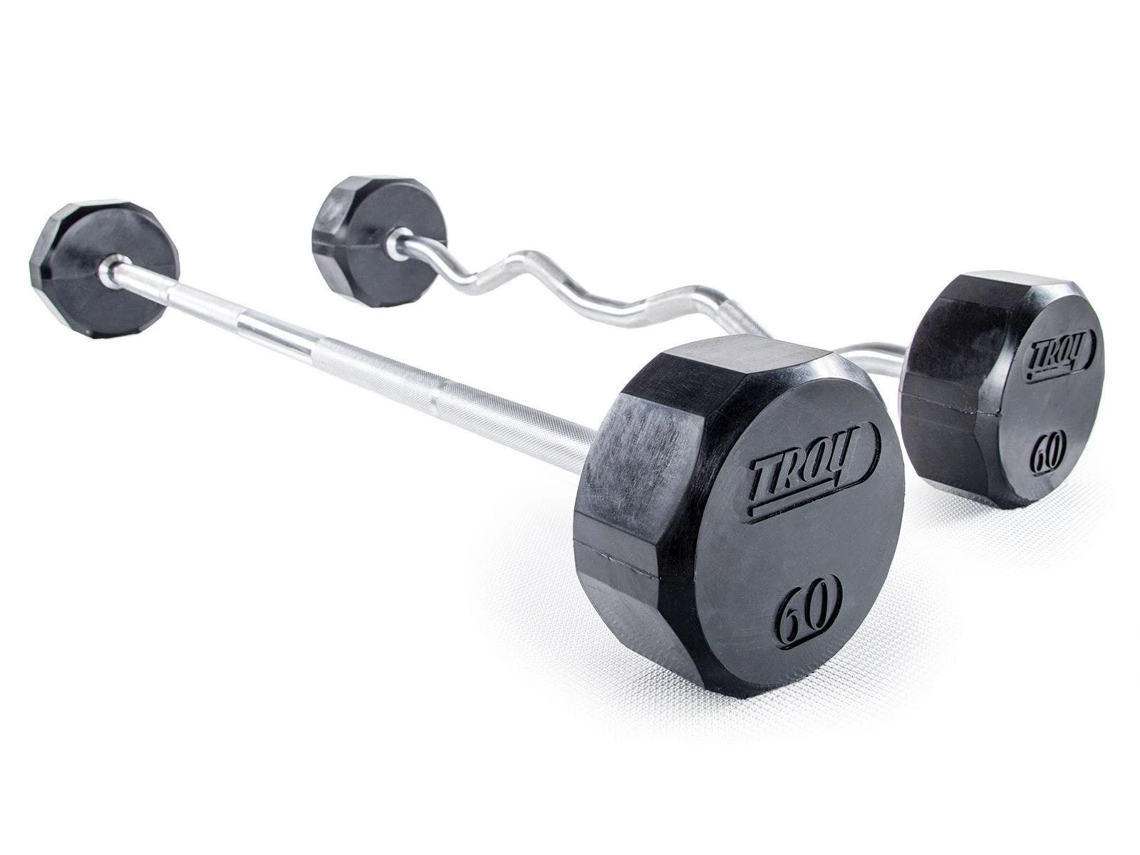 Troy Rubber-Coated Fixed Barbell Sets 6 Troy Rubber-Coated Fixed Barbell Sets - Image 6
