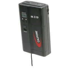 Califone Wireless Microphones -Curriculum & Resources shop g 18879 CalifoneBeltpackTransmitter 1