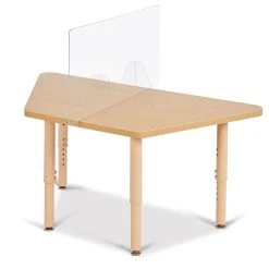 See-Through Divider Shields -Curriculum & Resources shop g 21470 SeeThruDividerShields 2Station30Lx8Wx16H 2