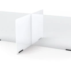 See-Through Divider Shields -Curriculum & Resources shop g 21473 seethrudividershields 4station47.5lx29.5wx16h