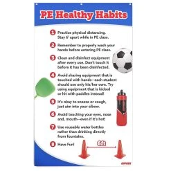 PE Healthy Habits Banner