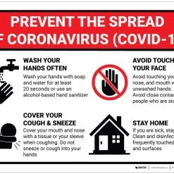 Prevent The Spread Of Coronavirus Wall Graphics 10 Prevent The Spread Of Coronavirus Wall Graphics -Curriculum & Resources shop g 40054 PreventTheSpreadOfCoronavirus Wall Sign 1