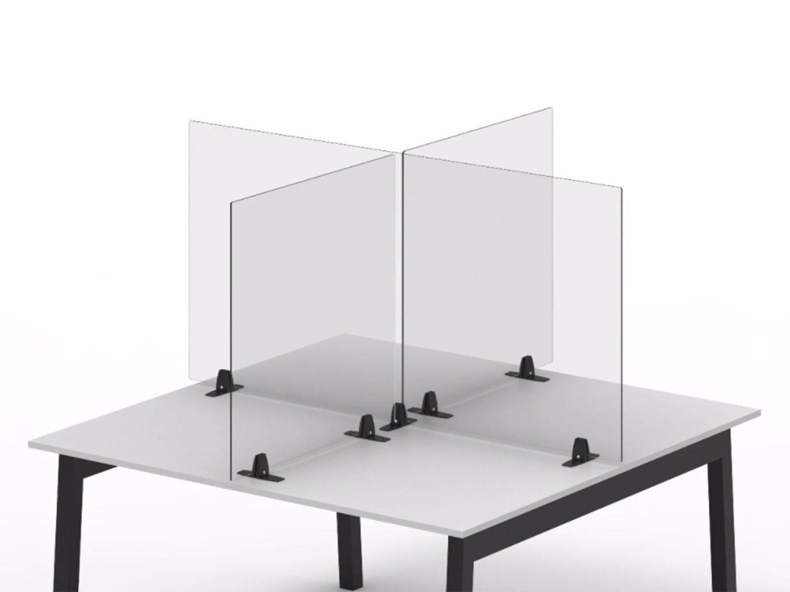 Acrylic Tabletop Dividers With Feet 13 Acrylic Tabletop Dividers With Feet - Image 13
