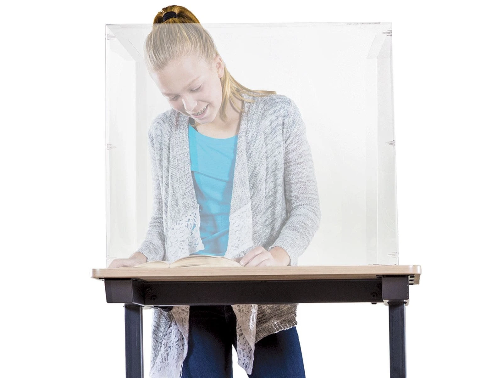 Desktop Sneeze Guard 4 Desktop Sneeze Guard - Image 4