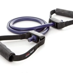 ProStretch Resistance Tubing With Plastic Handle Packs -Curriculum & Resources shop g 64181 prostretchrev tubingplastichandles heavy blue 113 35 1