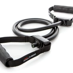 ProStretch Resistance Tubing With Plastic Handles -Curriculum & Resources shop g 64182 ProStretchRev TubingPlasticHandles Xheavy Black 107 31