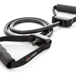 ProStretch Resistance Tubing With TPR Handles -Curriculum & Resources shop g 64196 ProStretchRev TubingTPRHandles XHeavy Black 108 32