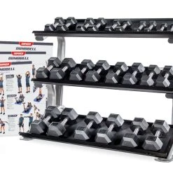 HexElite Urethane-Coated Dumbbell Sets -Curriculum & Resources shop g 65738 hexelite stationary