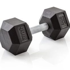 HexElite Urethane-Coated Dumbbells -Curriculum & Resources shop g 65749 UrethaneDumbbell40lb 2 1