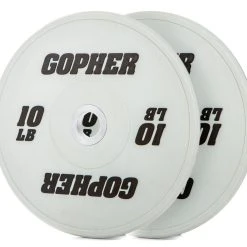 Gopher Urethane Bumper Plates -Curriculum & Resources shop g 65793 HighEndUrethanePlate10lbGray 145