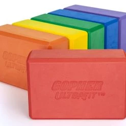 Rainbow UltraFit Yoga Blocks