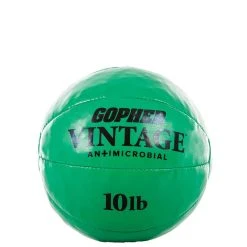 Vintage Antimicrobial Medicine Balls 16 Vintage Antimicrobial Medicine Balls -Curriculum & Resources shop g 67817 VintageAntiMedBalls10lb 145