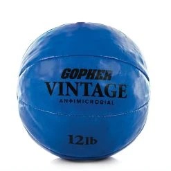 Vintage Antimicrobial Medicine Balls 17 Vintage Antimicrobial Medicine Balls -Curriculum & Resources shop g 67818 VintageAntiMedBalls12lb 144