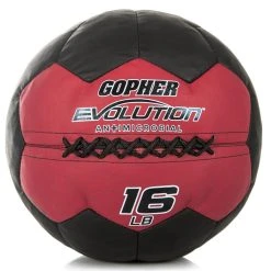 Evolution Antimicrobial Medicine Balls -Curriculum & Resources shop g 67839 EvoAntiMed16lb Maroon 131