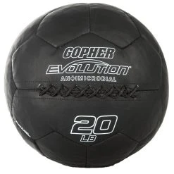 Evolution Antimicrobial Medicine Balls -Curriculum & Resources shop g 67840 EvoAntiMed20lb Black 133