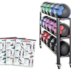 Evolution Antimicrobial Medicine Ball Sets -Curriculum & Resources shop g 67882 EvoAntiMed15BallPkw RkHvy 27