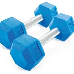 HexElite Rubber-Coated Color Dumbbells -Curriculum & Resources shop g 67925 coloredhexelite web 1