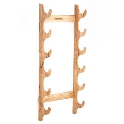 Wood Foam Roller Wall Storage Rack