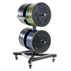 IronRange Rolling Weight Plate Rack