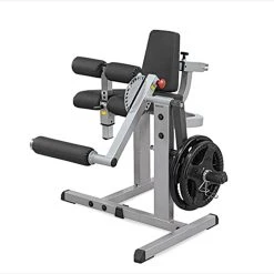 Body Solid Plate-Loaded Leg Curl/Extension Machine