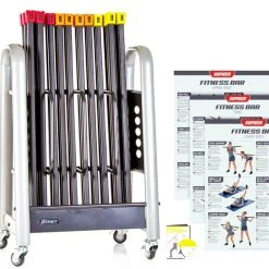 UltraFit Fitness Bar 24-Bar ClassPlus Pack -Curriculum & Resources shop g 68655 ultrafitprofitnessbar classpluslow weightpackof24 set ce 001