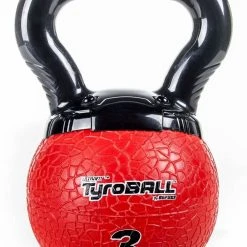 UltraFit TyroBALL Rubber Kettlebell Sets -Curriculum & Resources shop g 68839 red 3lb rubber kettlebell 1