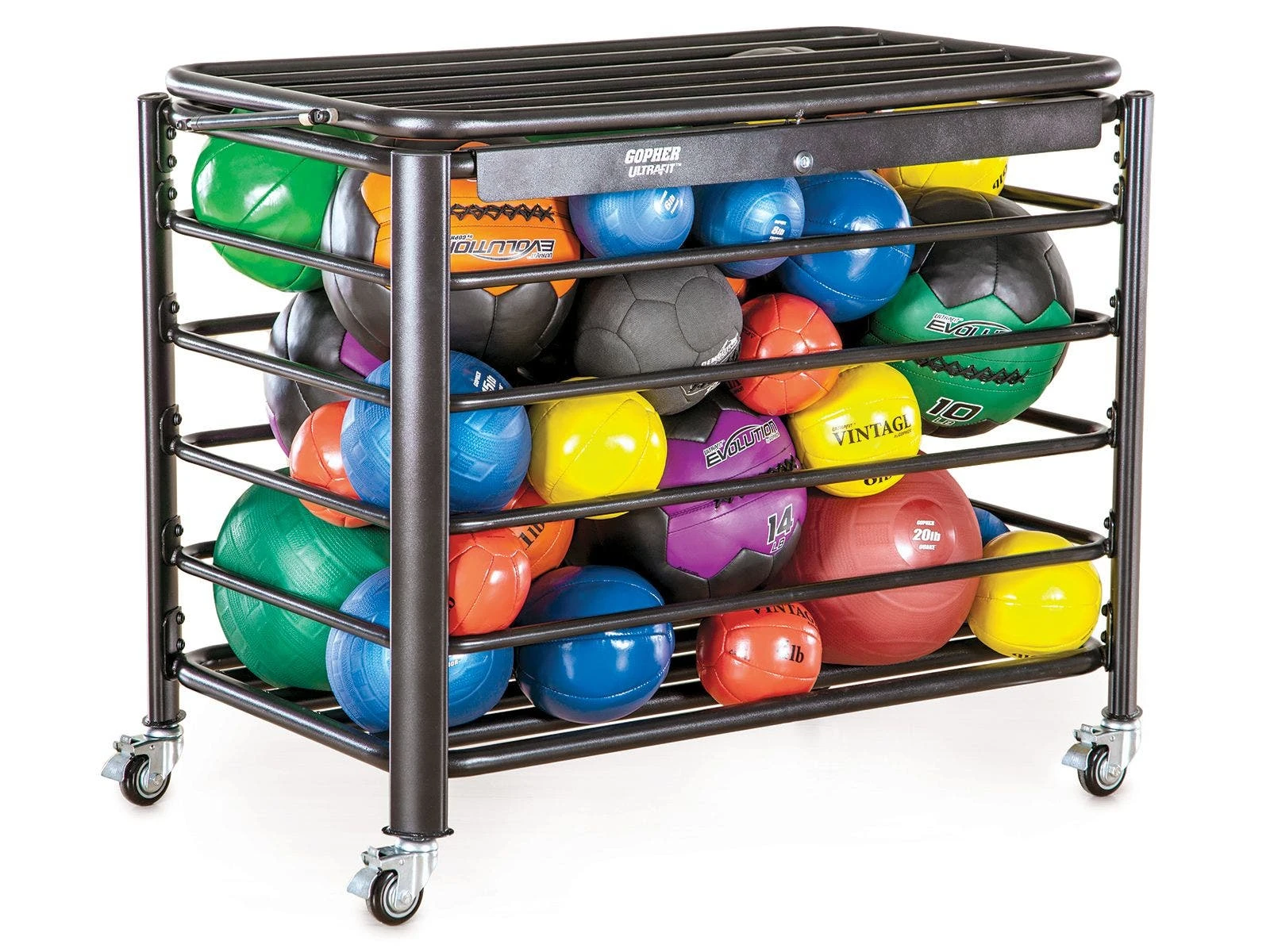 UltraFit Medicine Ball Cart 1 UltraFit Medicine Ball Cart
