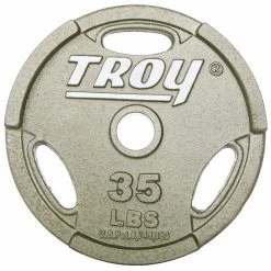Troy Cast Iron EZ Grip Plates 15 Troy Cast Iron EZ Grip Plates -Curriculum & Resources shop g 70839 35lb cast iron weight plate 1