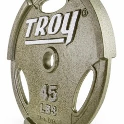 Troy Cast Iron EZ Grip Plates 16 Troy Cast Iron EZ Grip Plates -Curriculum & Resources shop g 70840 45lb cast iron weight plate 1