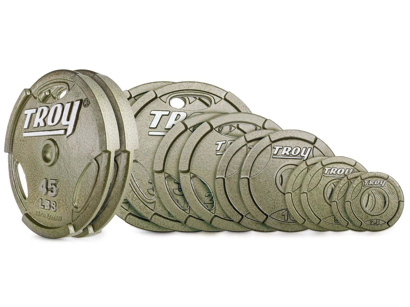 Troy Cast Iron EZ Grip Plates 1 Troy Cast Iron EZ Grip Plates