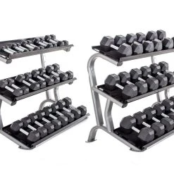 HexElite Rubber-Coated Color Dumbbells -Curriculum & Resources shop g 73830 ufrbrhexdumbbell22 prset rt 0031 clean
