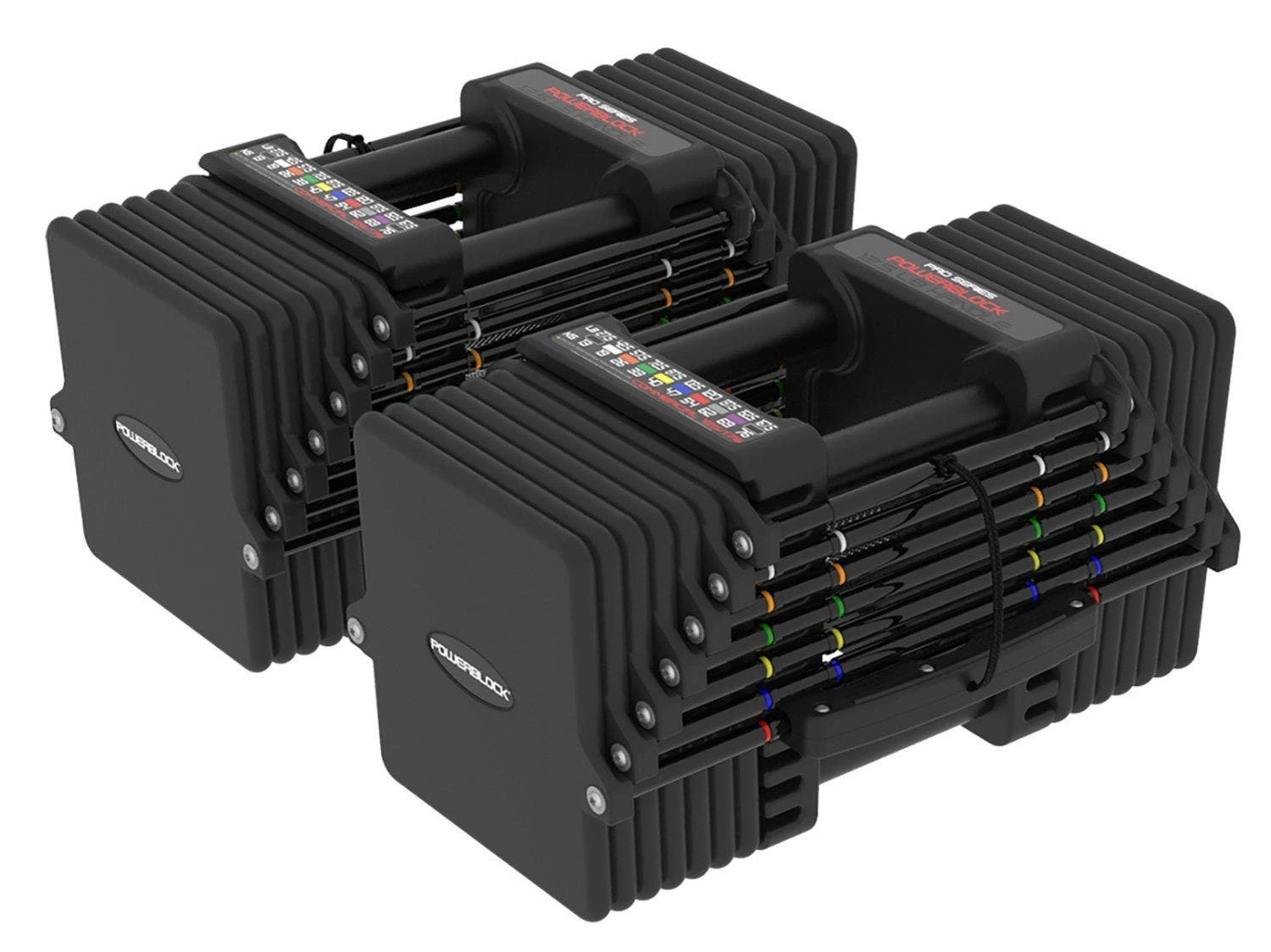 PowerBlock Urethan-Coated Adjustable Dumbbells 3 PowerBlock Urethan-Coated Adjustable Dumbbells - Image 3