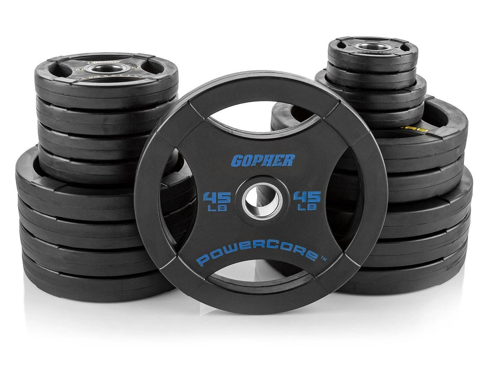 PowerCore Rubber-Coated Grip Plate Sets 3 PowerCore Rubber-Coated Grip Plate Sets - Image 3