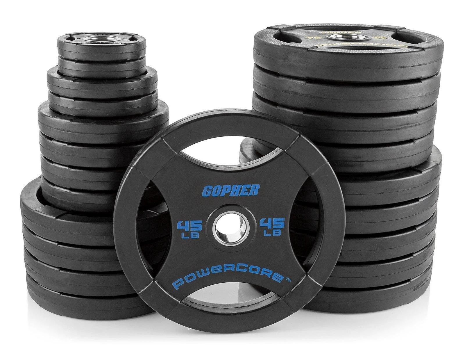 PowerCore Rubber-Coated Grip Plate Sets 4 PowerCore Rubber-Coated Grip Plate Sets - Image 4