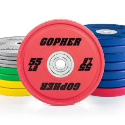 Gopher Urethane Bumper Plate Sets -Curriculum & Resources shop g 74997 gopherurethanebumperplates heavy 1