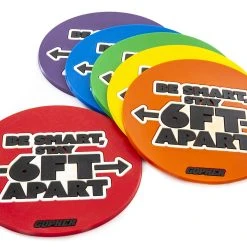 Be Smart, Stay 6 Ft Apart Poly Spots -Curriculum & Resources shop g 93237 BeSmartStay6ftApart 01 1