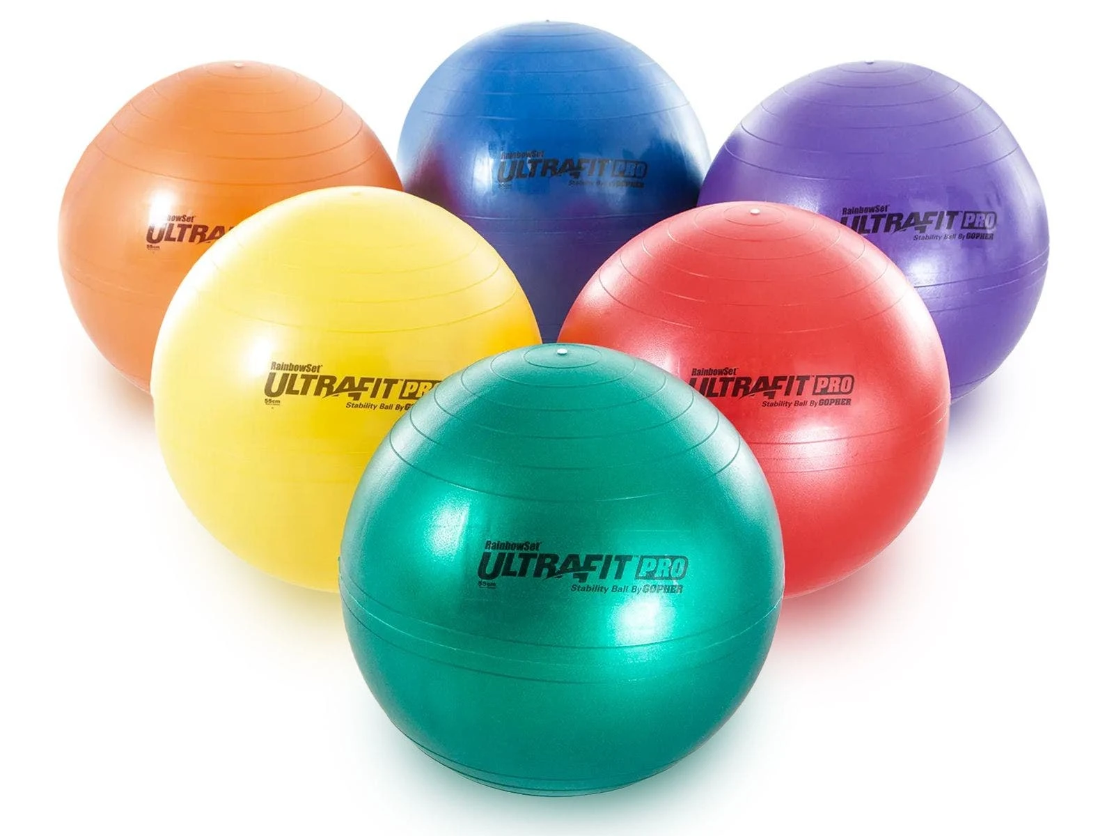 Rainbow UltraFit Pro Stability Balls 8 Rainbow UltraFit Pro Stability Balls - Image 8