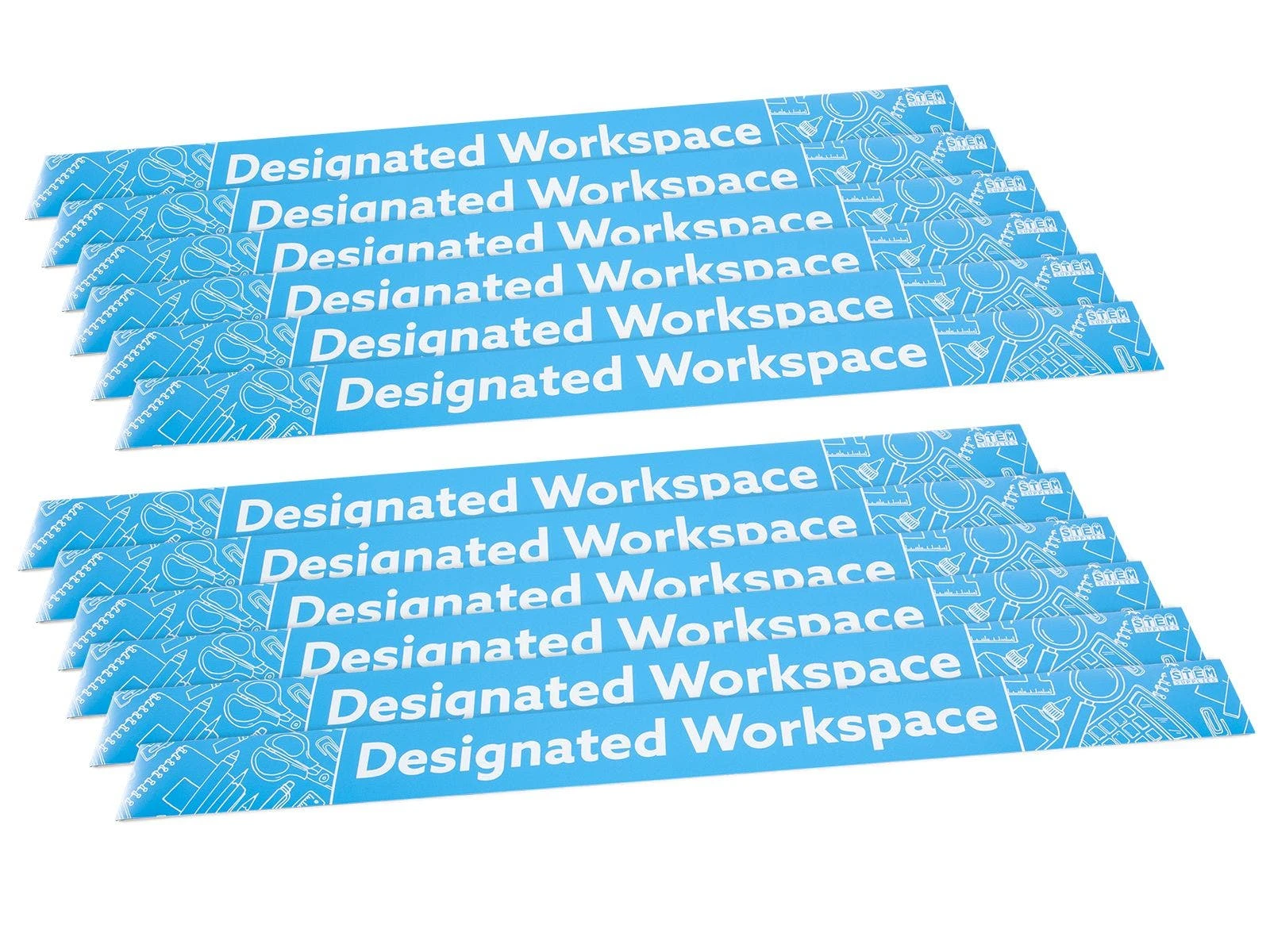 Makerspace COVID Desk Stickers 2 Makerspace COVID Desk Stickers - Image 2